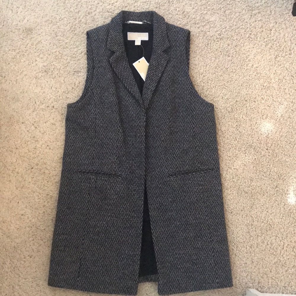 Micheal Kors Long Vest. Size 6